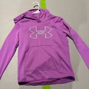 Vibrant purple Under armor hoodie